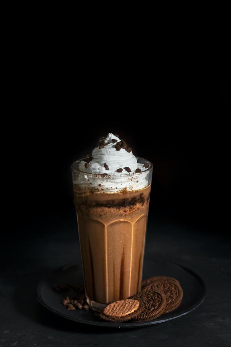 Homemade Oreo Frappuccino - Iced Coffee Recipe