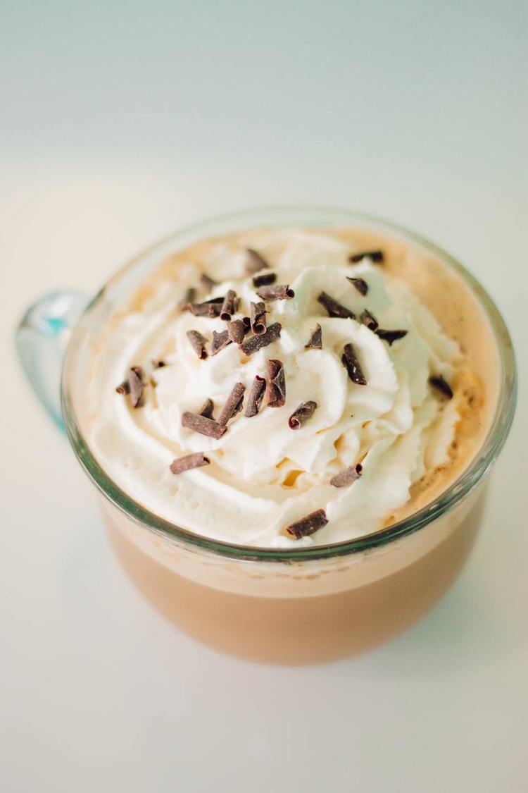Iced Coffee Recipe - Iced Mocha with Whipped Cream