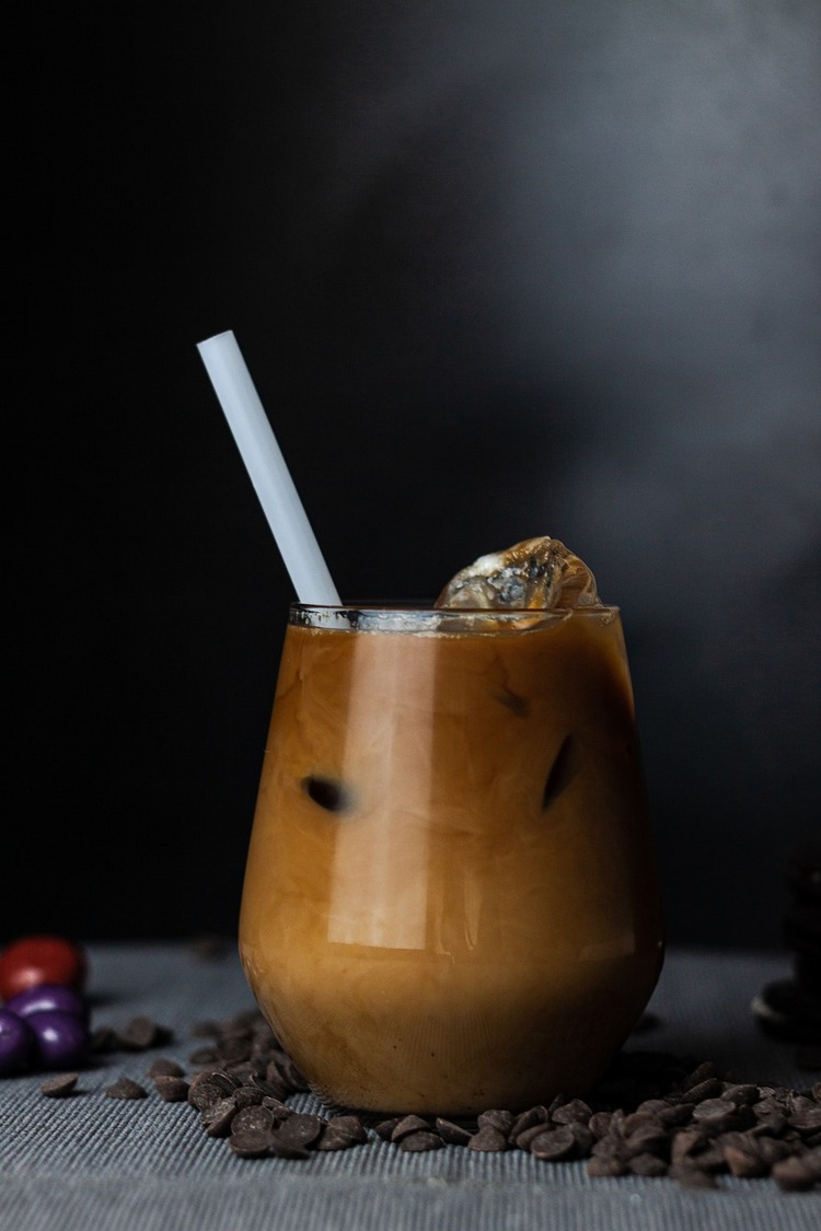 Coffee Recipe - Iced Chocolate Espresso with Chocolate Chips