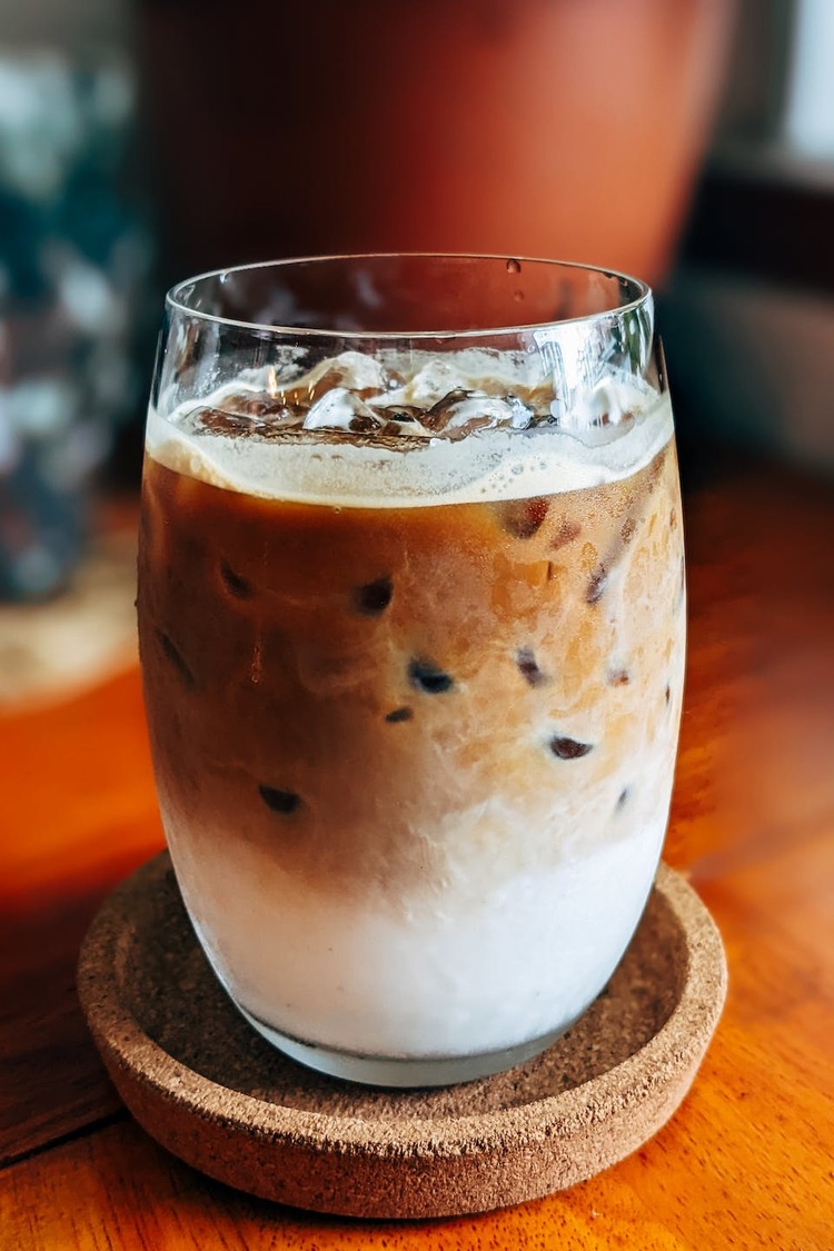 Coffee Recipe - Iced Almond Milk Espresso