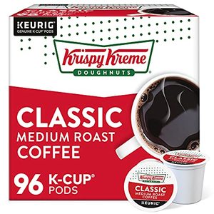 Krispy Kreme Classic Single-Serve Keurig K-Cup Pods, Medium Roast Coffee